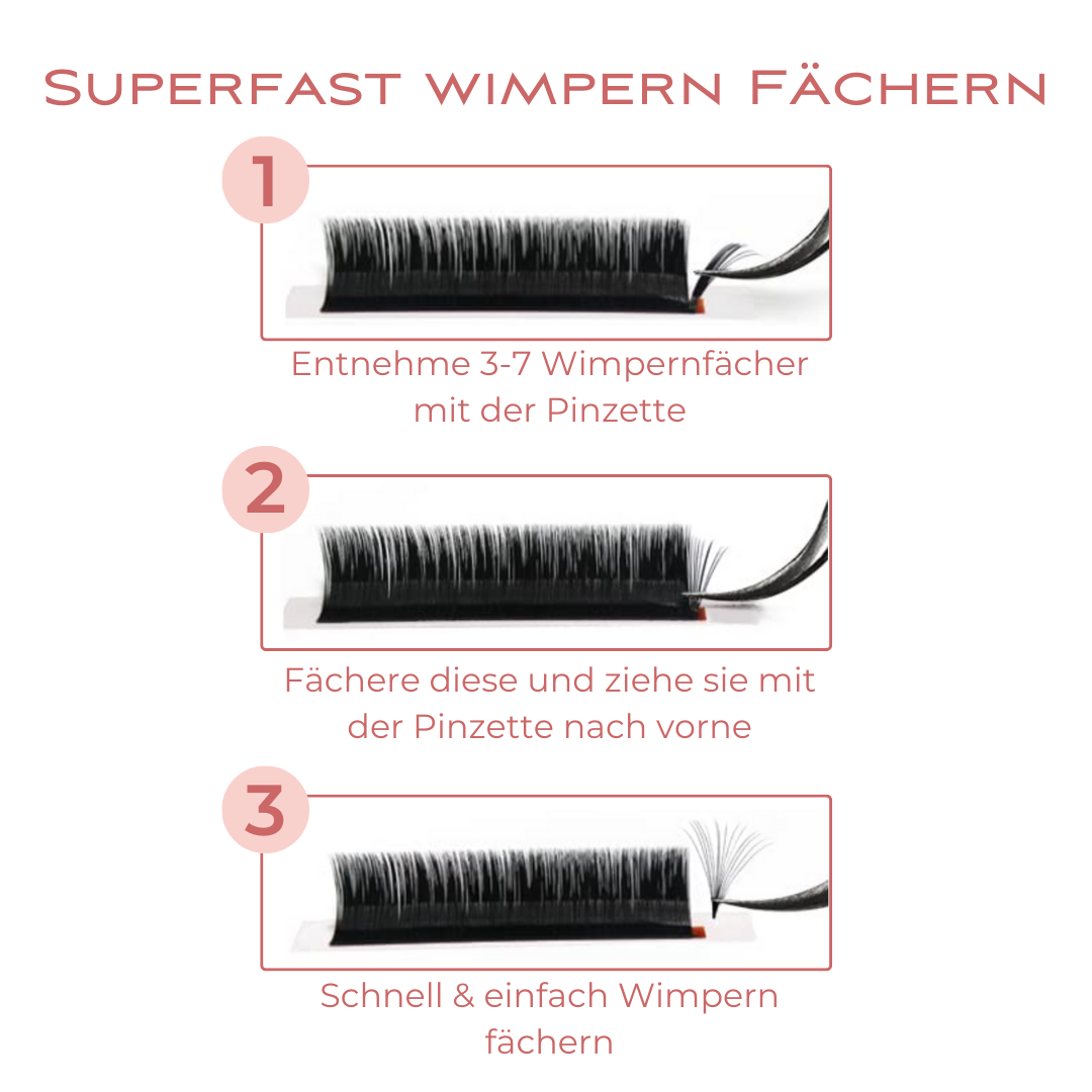 Tester Superfast Volume Lashes (Volumen-Wimpern)