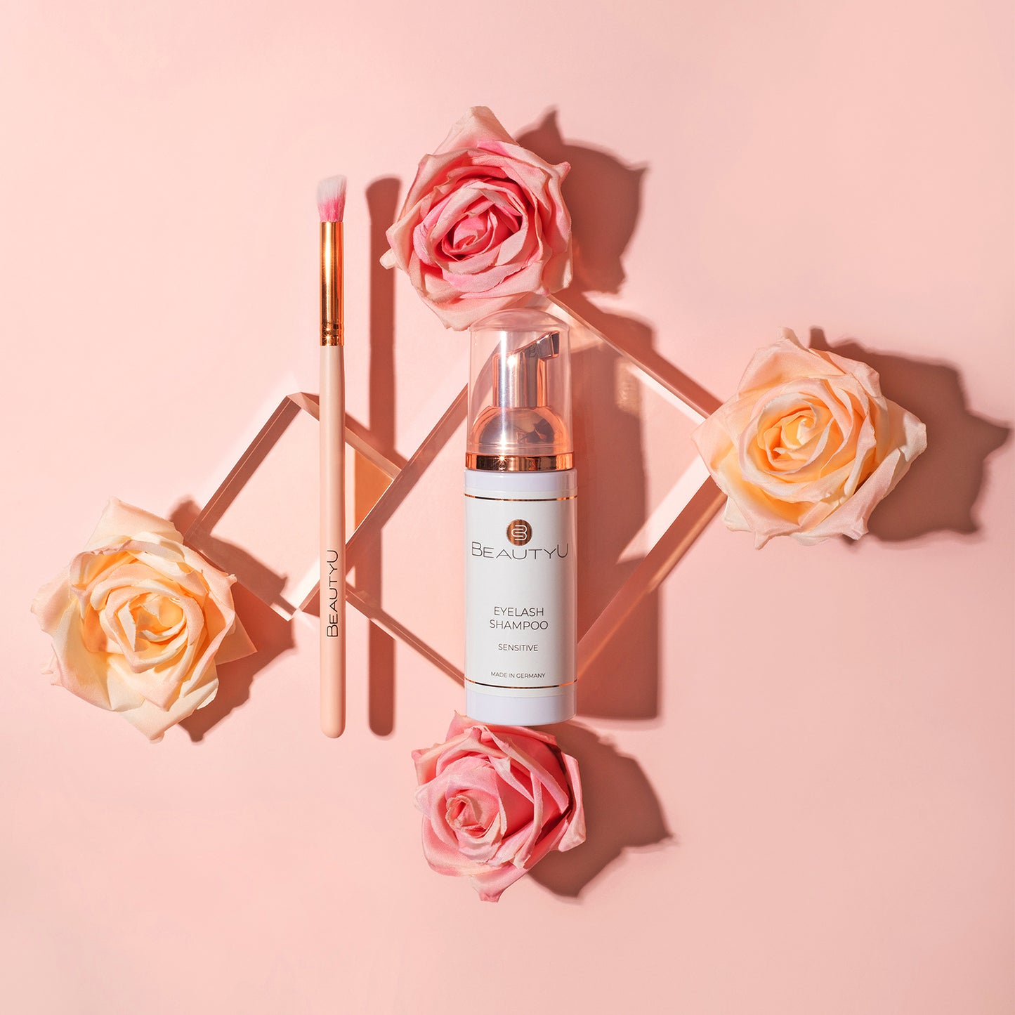 Set Wimpernshampoo inkl. Wimpernpinsel